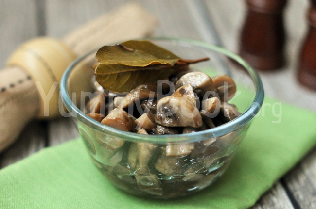 Marinated Champignon Mushrooms