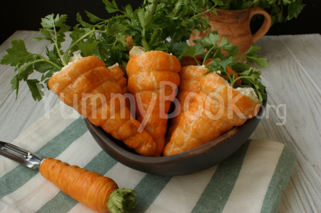 Puff Pastry Carrots