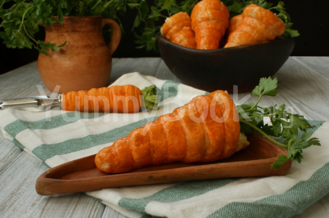 Puff Pastry Carrots