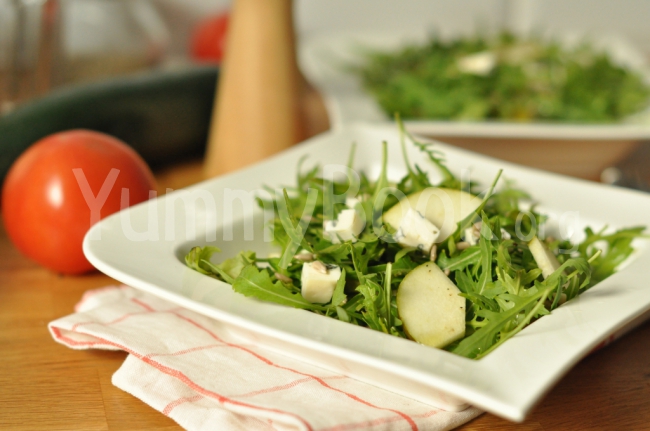 Green Salad with Dorblu