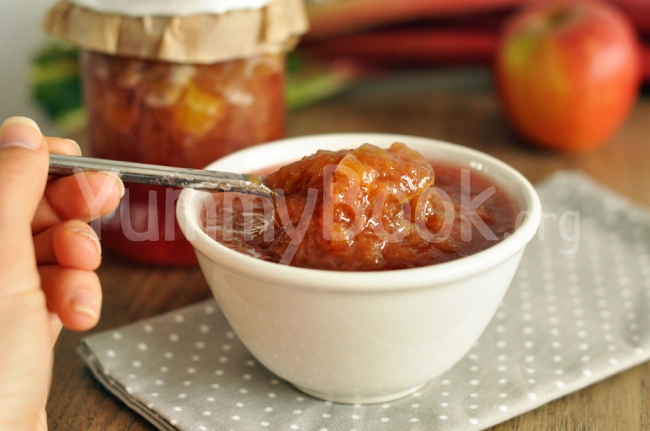 Rhubarb Jam with Orange