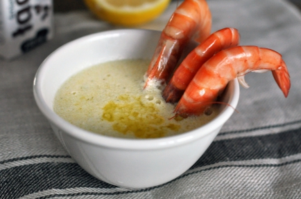 Garlic Butter Sauce with Lemon (from Ocean Basket)