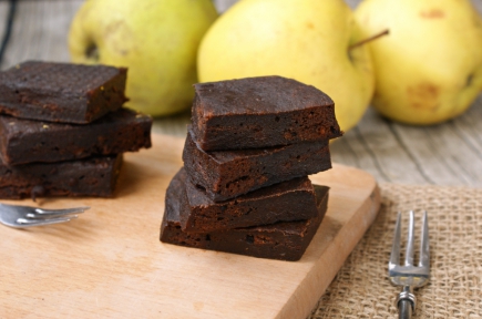 Vegan Apple Brownies