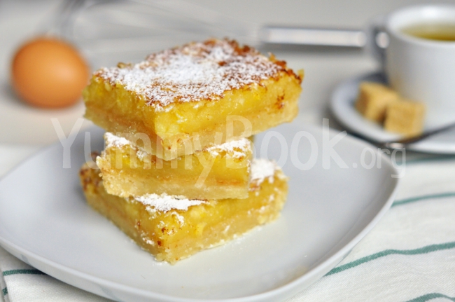 Lemon Pie (Lemon Square Bars)